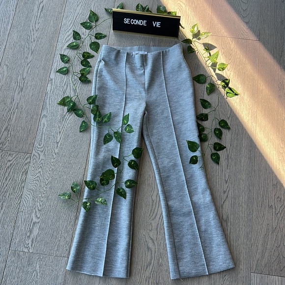 Zara cropped grey pants - Picture 2 of 4